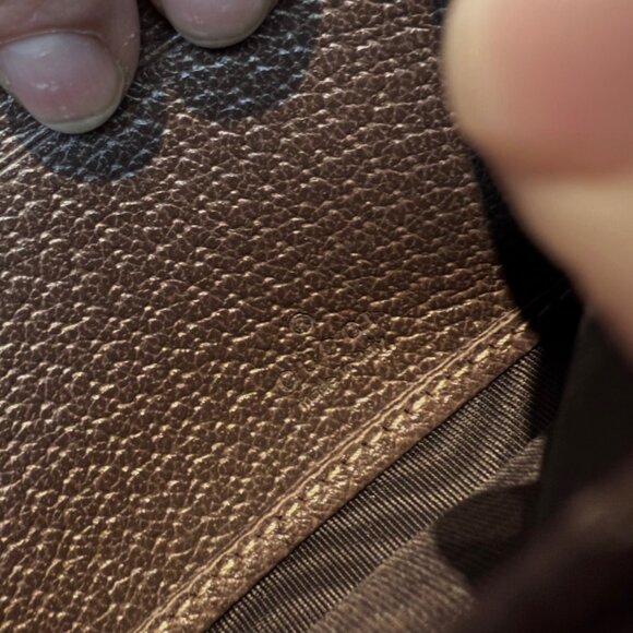 Gucci Brown Supreme GG Ophidia Wallet On Chain - Picture 14 of 16